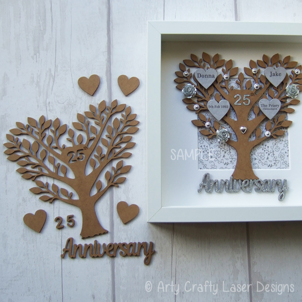 25th Annerversary Family Treee Sample