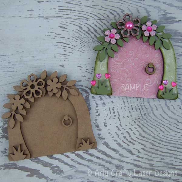 MDF Fairy Door Sample