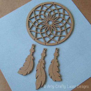MDF Dream Catcher Sample