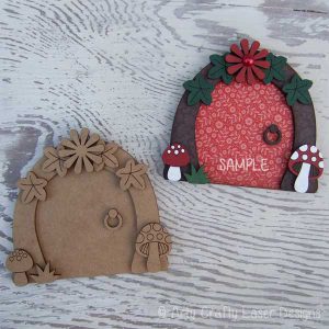 MDF Fairy Door Sample
