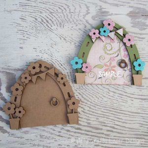 MDF Fairy Door Sample