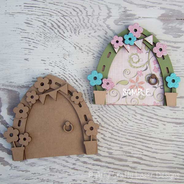 MDF Fairy Door Sample