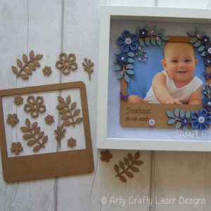 Mdf Personalised Polaroid Frame