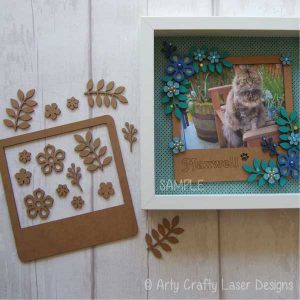 Mdf Personalised Polaroid Frame