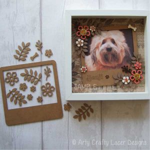 Mdf Personalised Polaroid Frame