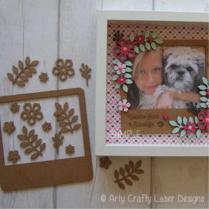 Mdf Personalised Polaroid Frame